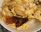 Xmasのチキンde親子丼作り方6写真
