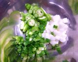 たらこと豆腐の磯風味焼き　作り方1写真