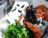たらこと豆腐の磯風味焼き　作り方2写真
