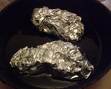 塩鮭ときのこのホイル焼き作り方3写真