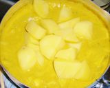 ジャガイモとチキン　タイのイエローカレー作り方6写真