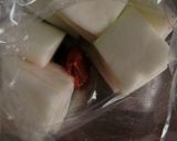ゆうがおの梅肉あえ作り方1写真