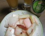 ゆうがおの梅肉あえ作り方2写真
