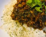 １袋→２皿できるカレー●キーマカレー 風作り方4写真