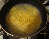 ラー油をトッピング♪冷たいラーメンサラダ作り方1写真