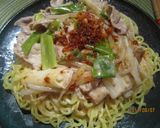 ラー油をトッピング♪冷たいラーメンサラダ作り方6写真
