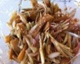 新しょうがとみょうがの中華風ごま和え作り方3写真