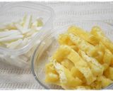 ダシダで大根の皮と油揚げの炊き込みご飯☆作り方1写真