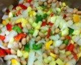 カラフルな夏野菜スープ作り方2写真