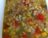 カラフルな夏野菜スープ作り方4写真