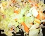 ☆焼うどん☆ バター醤油味作り方2写真