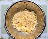 節約簡単昼食！豚厚揚げコーンキャベツ焼き作り方6写真