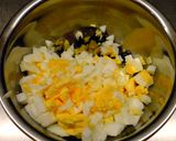 105円イワシの缶詰とゆで玉子のパスタ作り方3写真