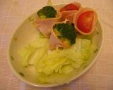 ハム巻きサラダ作り方1写真