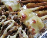 竹輪と舞茸の焼き焼き旨味チーズあえ作り方3写真