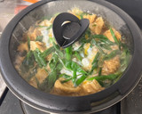 m麺つゆで簡単！厚揚げと豚肉の卵とじ作り方6写真