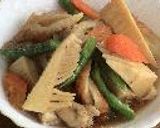 たけのことちくわの煮物作り方4写真