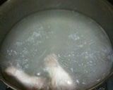手羽元とレタスの春雨スープ作り方1写真