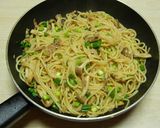 【農家のレシピ】しめじとツナの醤油スパ作り方3写真