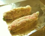 トースターで☆いんげん肉巻きフライ作り方5写真