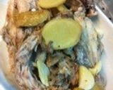 炊き出し鶏ガラスープ(゚ё゚)コラーゲン作り方4写真