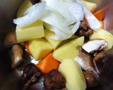 豚肉と野菜の煮物　～生姜風味＆黒糖使用作り方6写真