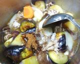 豚肉と野菜の煮物　～生姜風味＆黒糖使用作り方10写真