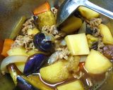 豚肉と野菜の煮物　～生姜風味＆黒糖使用作り方11写真