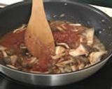 イカの詰めもの　きのこソース作り方9写真