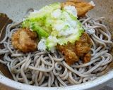 夏バテ防止☆残り物でゴーヤおろし蕎麦作り方5写真