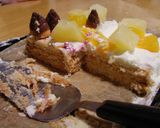 オーブンいらず!ココナッツサブレのケーキ作り方8写真