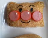 運動会キャラ弁＊お稲荷あんぱんまんトリオ作り方2写真