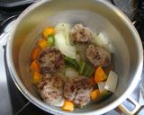 お弁当に煮込みハンバーグ♡作り方3写真