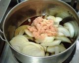 ひき肉で　ふんわり親子丼♪作り方2写真