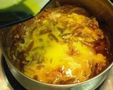 ひき肉で　ふんわり親子丼♪作り方4写真