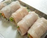 ささみのカラフルごぼう巻き作り方6写真