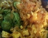 中華クラゲのキュウリと炒り卵和え作り方3写真