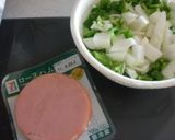 簡単チャーハン♪作り方1写真