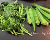 ねばねば野菜の和え物作り方1写真