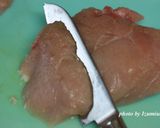 鶏むね肉でチキンタツタ作り方1写真