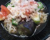 ★夏野菜で★さっぱりそうめん★作り方3写真