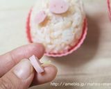 キャラ弁☆コロンとブタちゃん♪作り方6写真