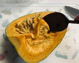 優しい味付けかぼちゃサラダ(レンジ使用)作り方1写真