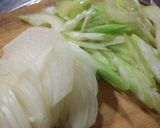 イカとセロリのマリネ作り方1写真