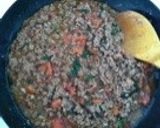 ひき肉とトマトのタイ風味作り方6写真
