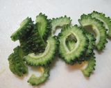 めんつゆに漬けるだけ♪ ゴーヤのお浸し作り方1写真
