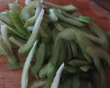 セロリのきんぴら作り方1写真