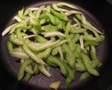 セロリのきんぴら作り方2写真