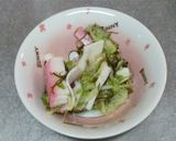 ねこぶまんまでねばとろ酢の物作り方4写真