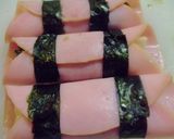 長いもオクラのねばしゃきハム巻き作り方6写真